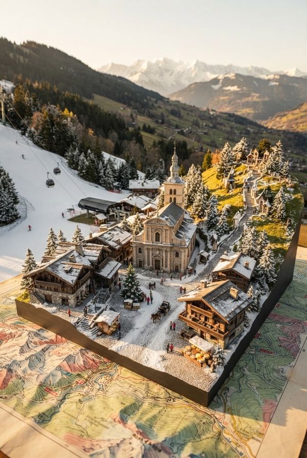 Diorama de Megève, PV-74-23