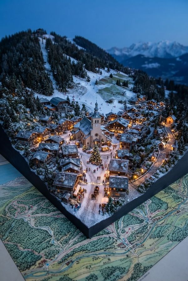 Diorama de Megève, PV-74-24
