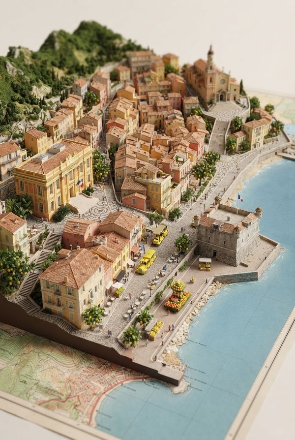 Diorama de Menton
