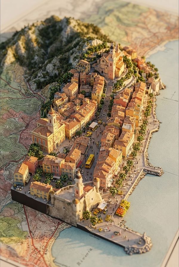 Diorama de Menton, PV-06-69