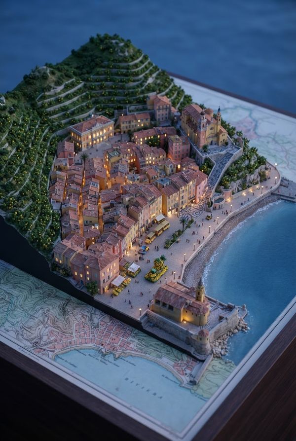 Diorama de Menton, PV-06-70