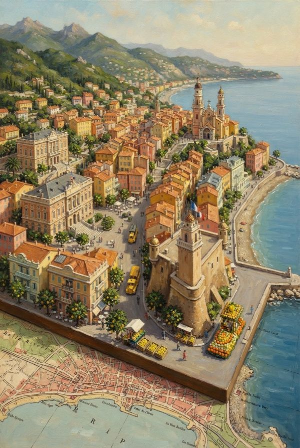 Diorama de Menton, PV-06-72