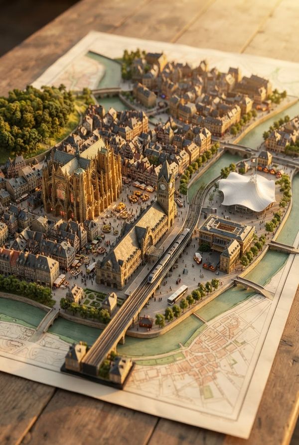 Diorama de Metz