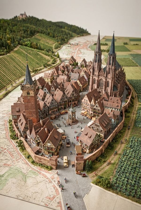 Diorama de Obernai