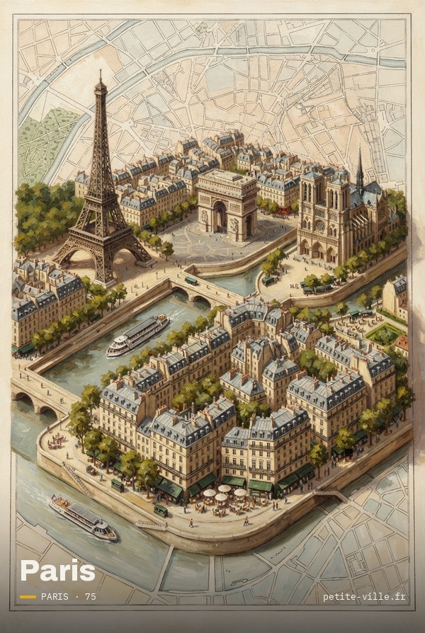 Aperçu de Paris, PV-75-05, avec le design choisi