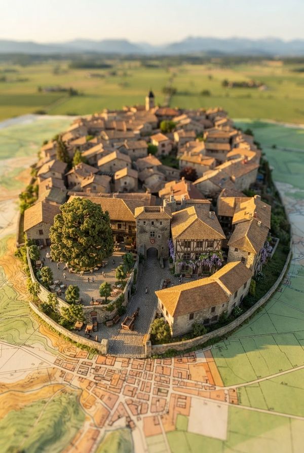 Diorama de Pérouges, PV-01-05