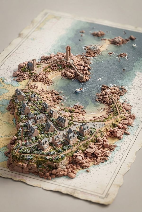 Diorama de Perros-Guirec