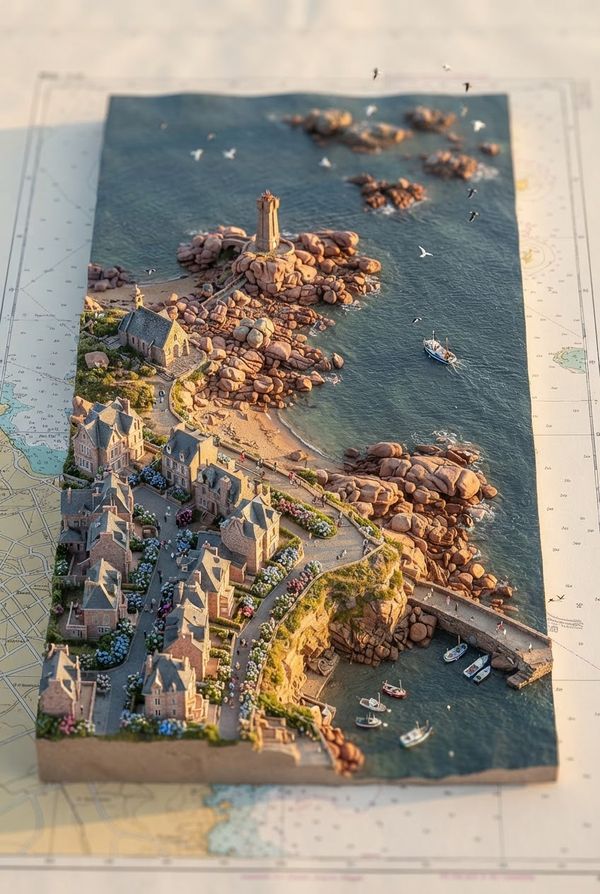Diorama de Perros-Guirec, PV-22-10