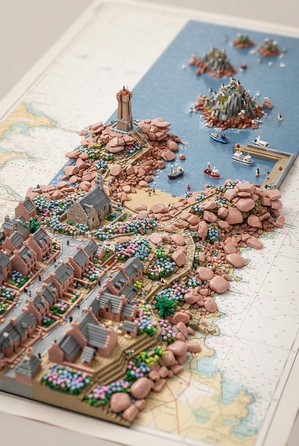 Diorama de Perros-Guirec, PV-22-12