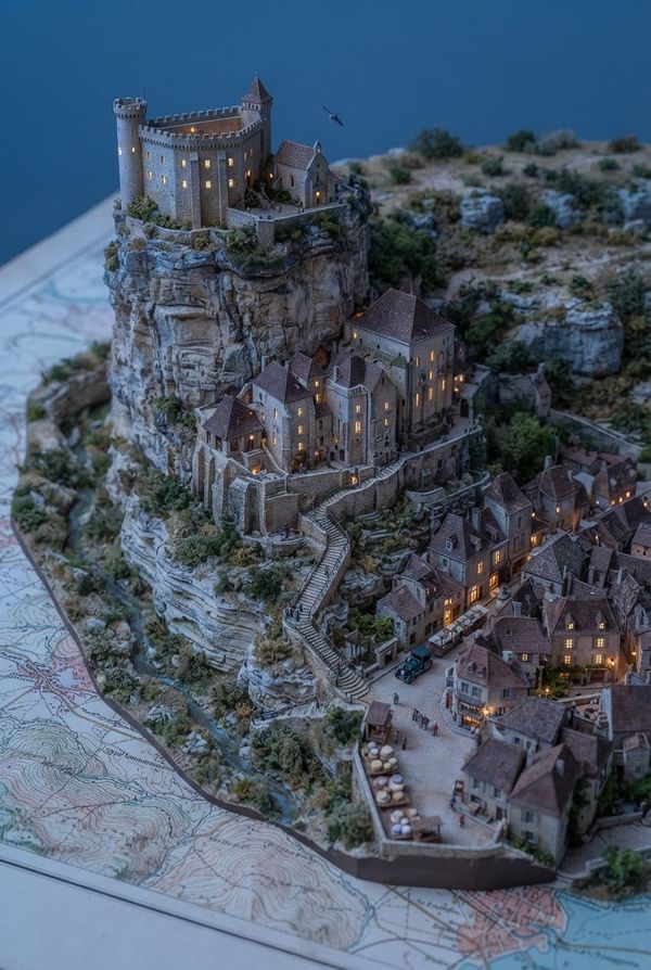 Diorama de Rocamadour, PV-46-06