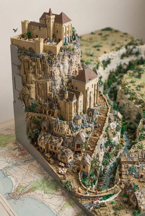 Diorama de Rocamadour, PV-46-07