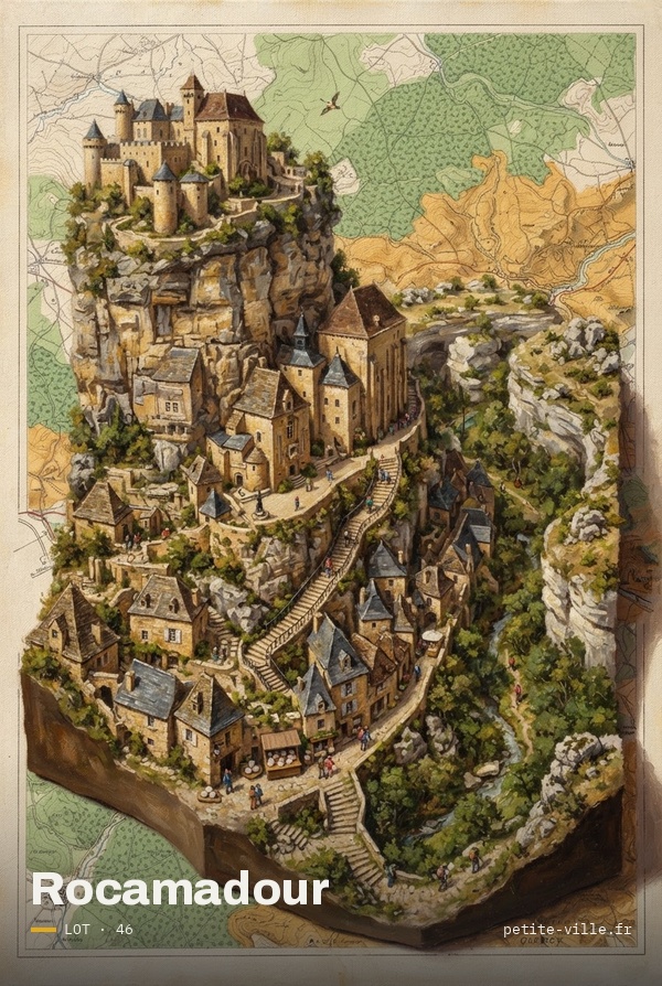 Aperçu du tirage de Rocamadour, PV-46-08