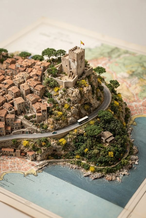 Diorama de Roquebrune-Cap-Martin