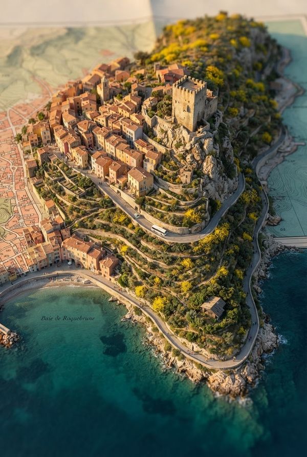 Diorama de Roquebrune-Cap-Martin, PV-06-79