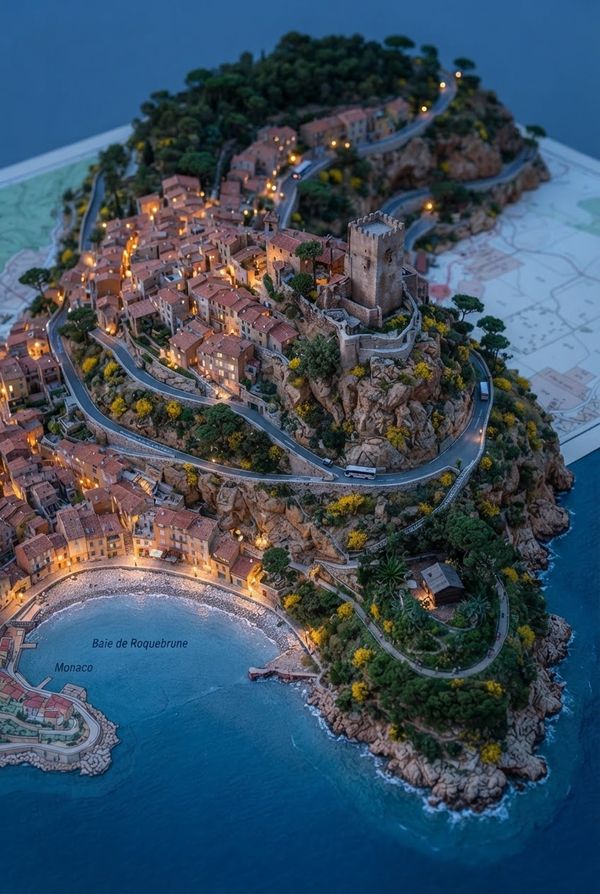 Diorama de Roquebrune-Cap-Martin, PV-06-80