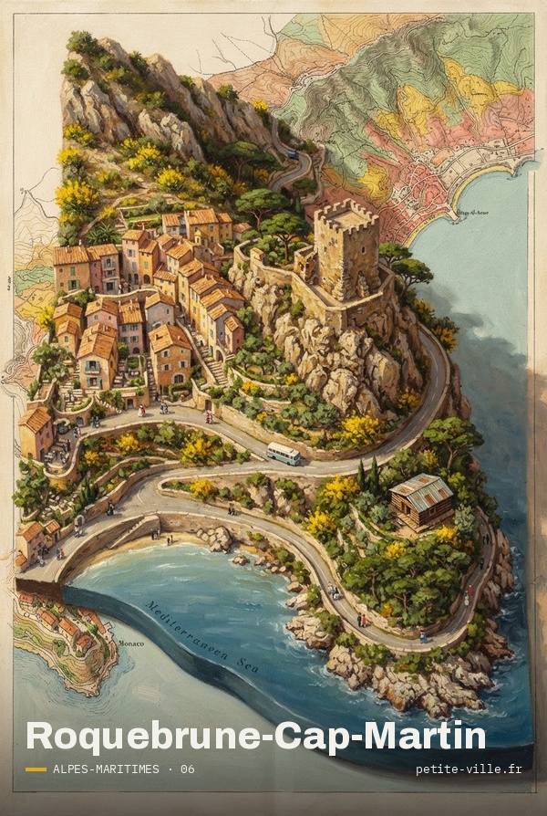 Aperçu du tirage de Roquebrune-Cap-Martin, PV-06-82