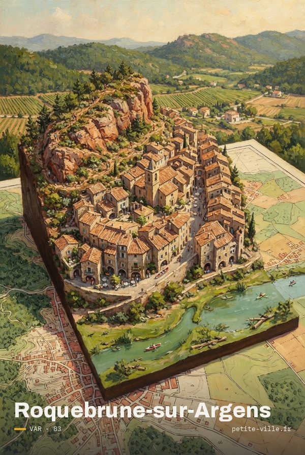 Aperçu du tirage de Roquebrune-sur-Argens, PV-83-67