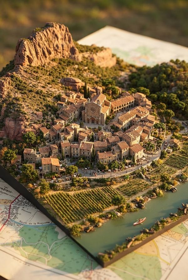 Diorama de Roquebrune-sur-Argens, PV-83-99