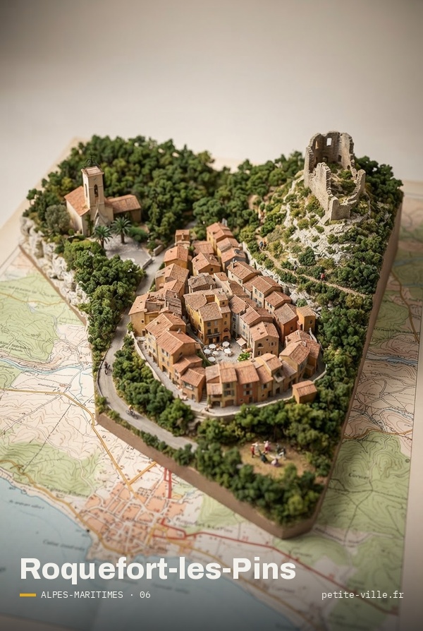 Aperçu de Roquefort-les-Pins, PV-06-105, avec le design choisi