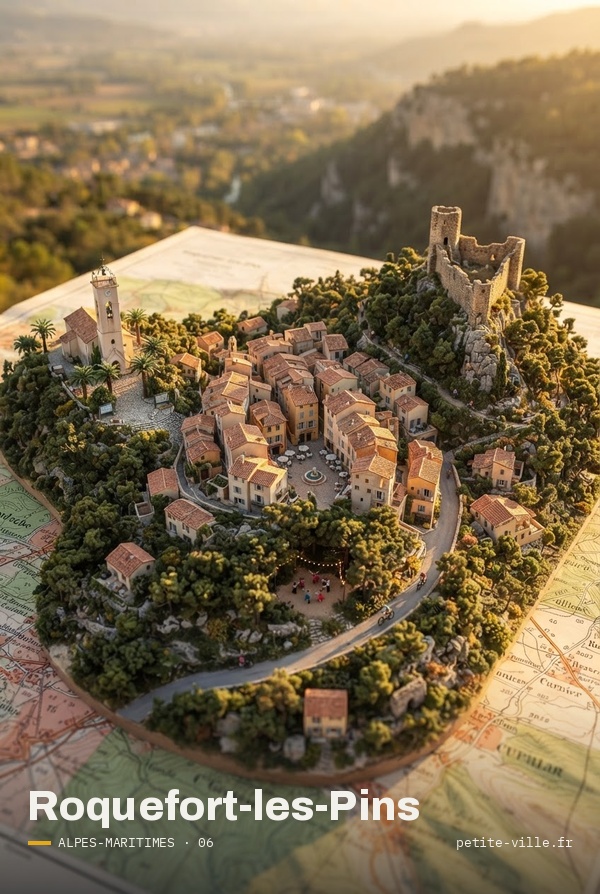 Aperçu de Roquefort-les-Pins, PV-06-106, avec le design choisi