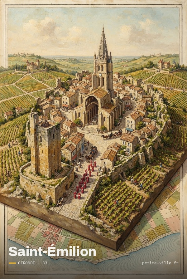 Aperçu du tirage de Saint-Émilion, PV-33-16