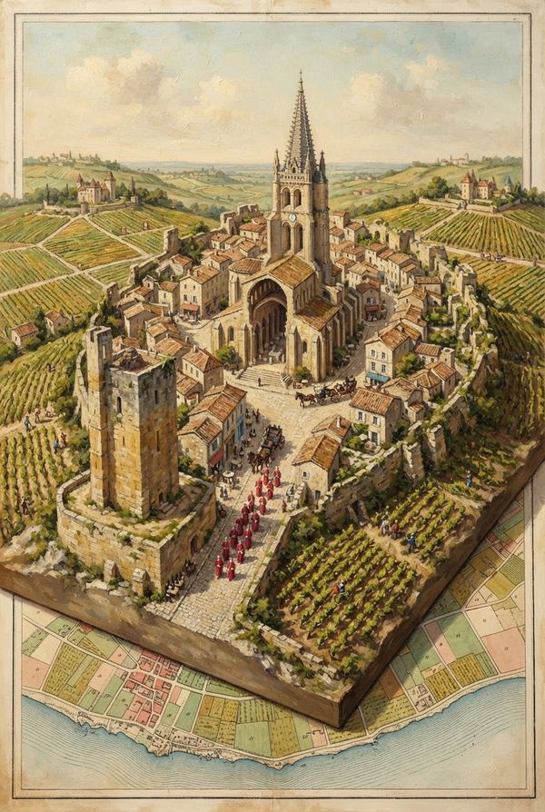 Diorama de Saint-Émilion, PV-33-16