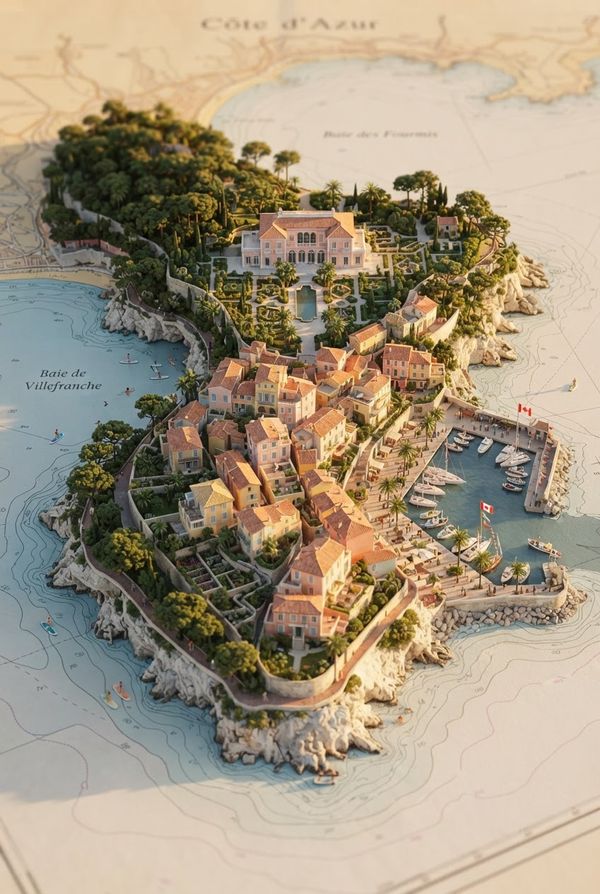 Diorama de Saint-Jean-Cap-Ferrat, PV-06-84