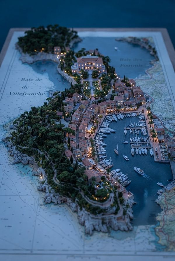 Diorama de Saint-Jean-Cap-Ferrat, PV-06-85