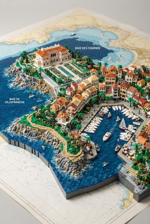Diorama de Saint-Jean-Cap-Ferrat, PV-06-86