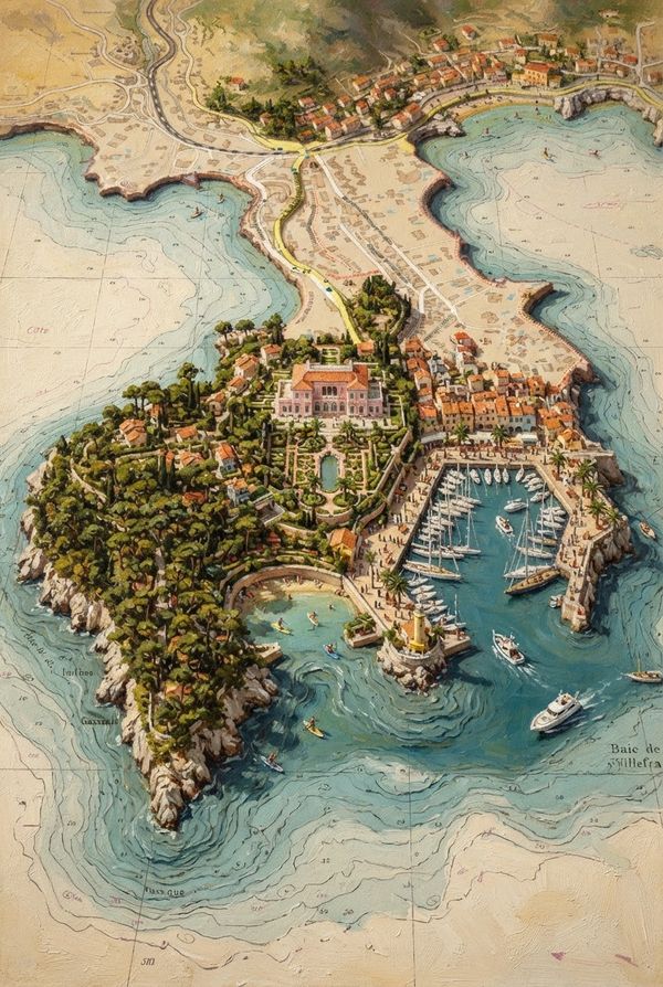 Diorama de Saint-Jean-Cap-Ferrat, PV-06-87