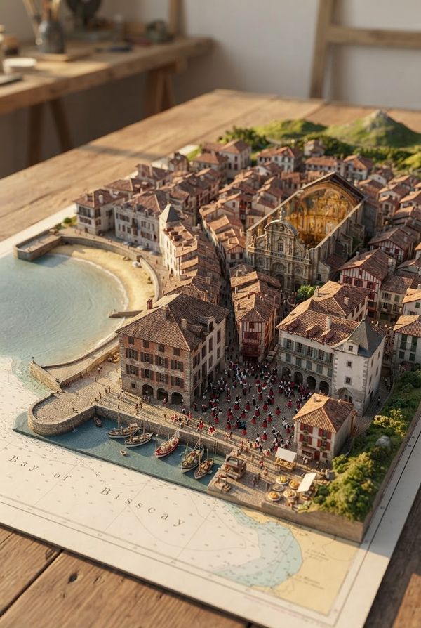 Diorama de Saint-Jean-de-Luz, PV-64-13