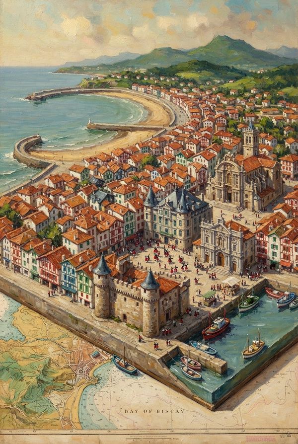 Diorama de Saint-Jean-de-Luz, PV-64-16