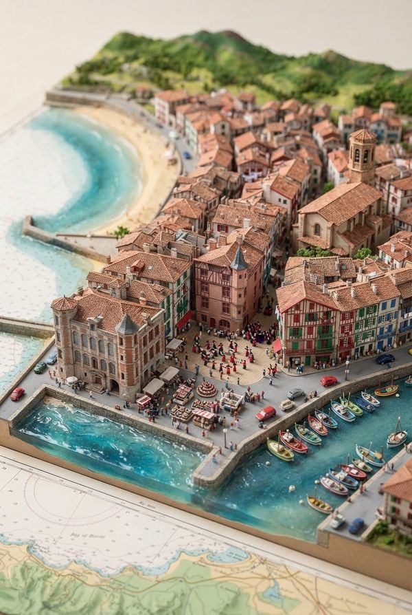 Diorama de Saint-Jean-de-Luz, PV-64-23