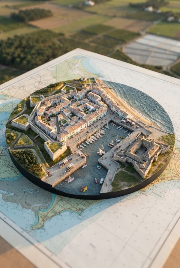 Diorama de Saint-Martin-de-Ré, PV-17-10