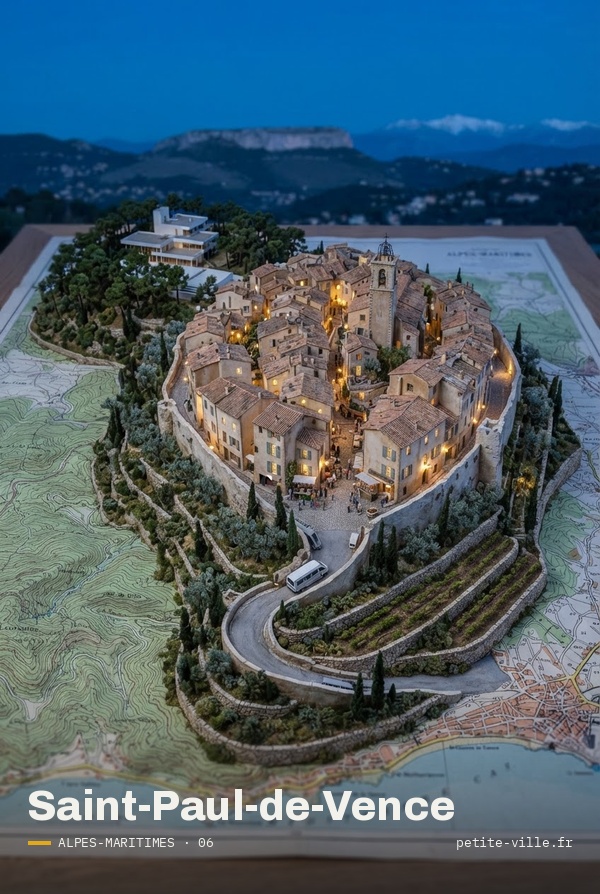 Aperçu du tirage de Saint-Paul-de-Vence, PV-06-90