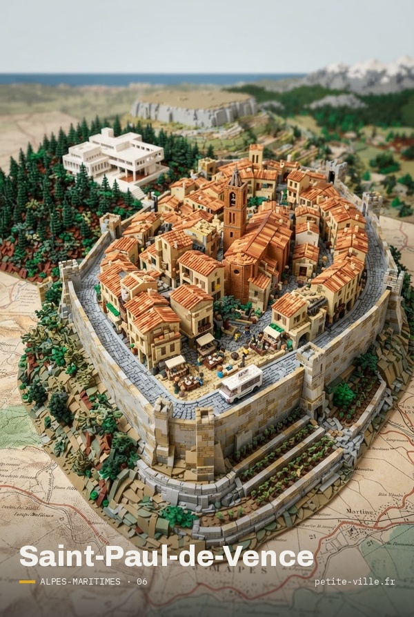 Aperçu du tirage de Saint-Paul-de-Vence, PV-06-91