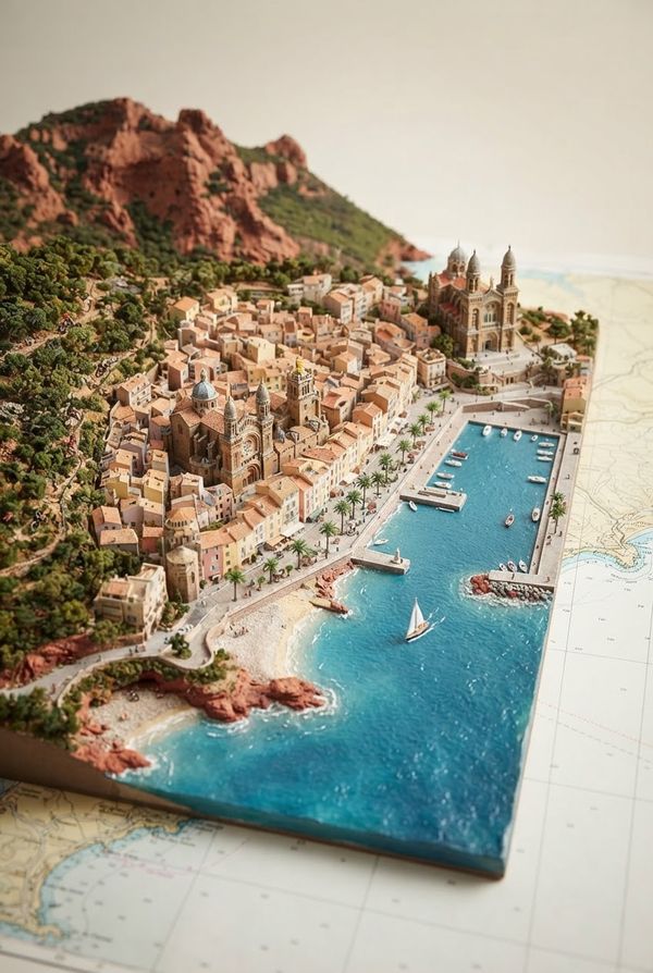 Diorama de Saint-Raphaël