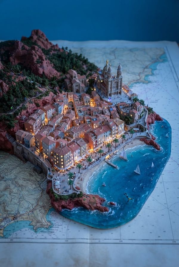 Diorama de Saint-Raphaël, PV-83-75