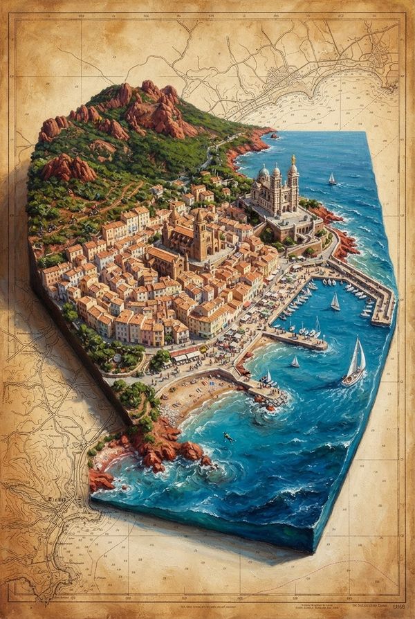 Diorama de Saint-Raphaël, PV-83-77