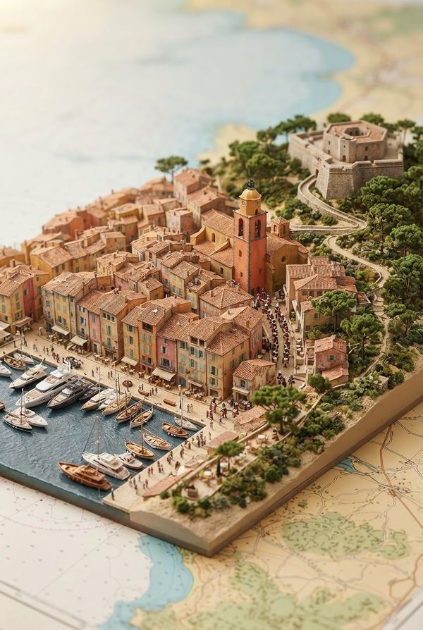 Diorama de Saint-Tropez