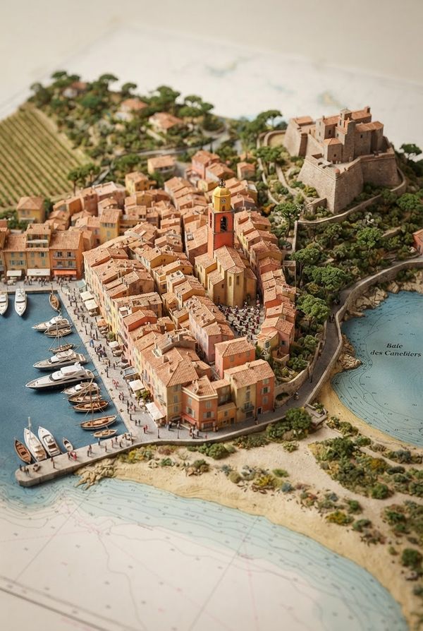 Diorama de Saint-Tropez, PV-83-78