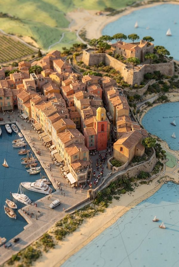 Diorama de Saint-Tropez, PV-83-79