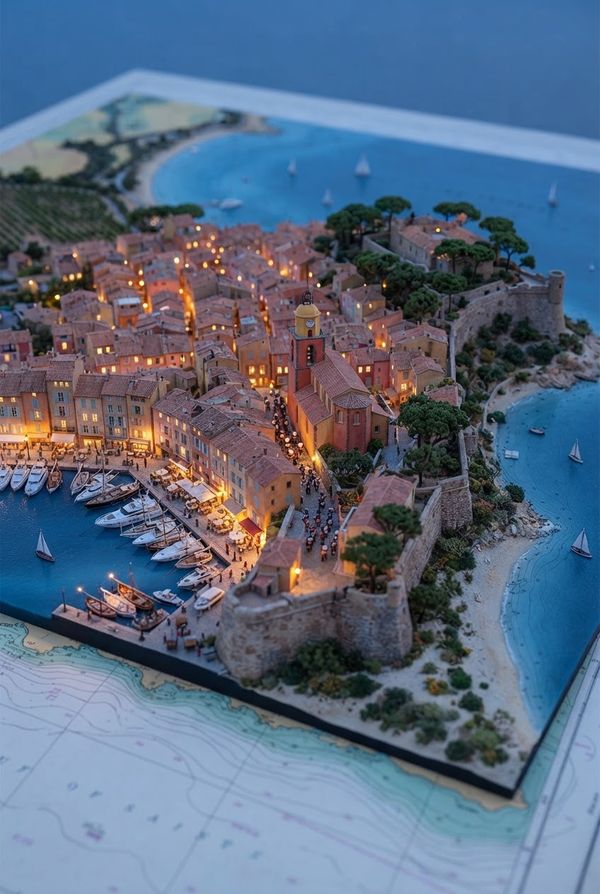 Diorama de Saint-Tropez, PV-83-80