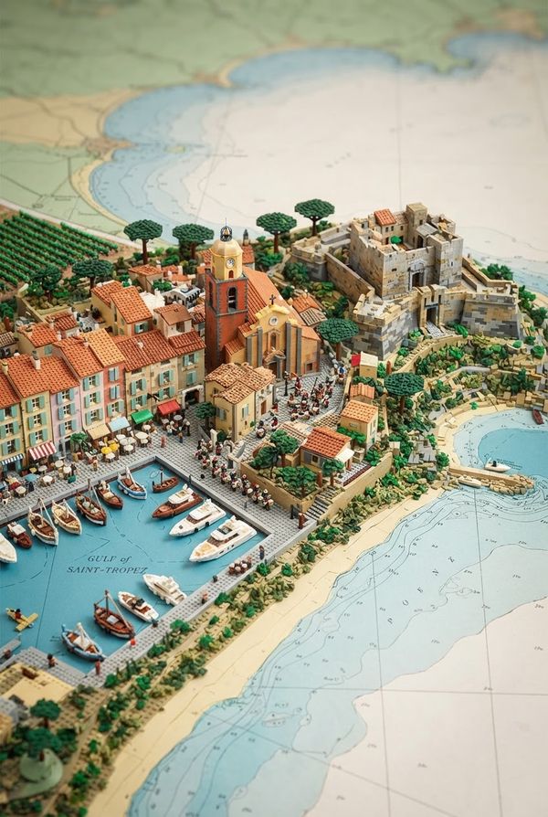Diorama de Saint-Tropez, PV-83-81