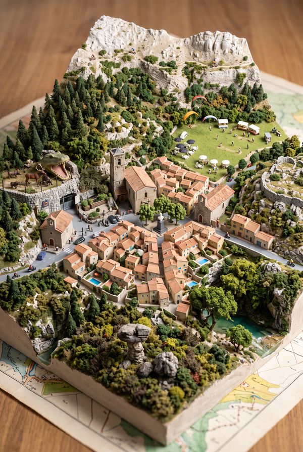 Saint-Vallier-de-Thiey en miniature