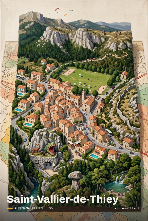 Aperçu de Saint-Vallier-de-Thiey, PV-06-364, avec le design choisi