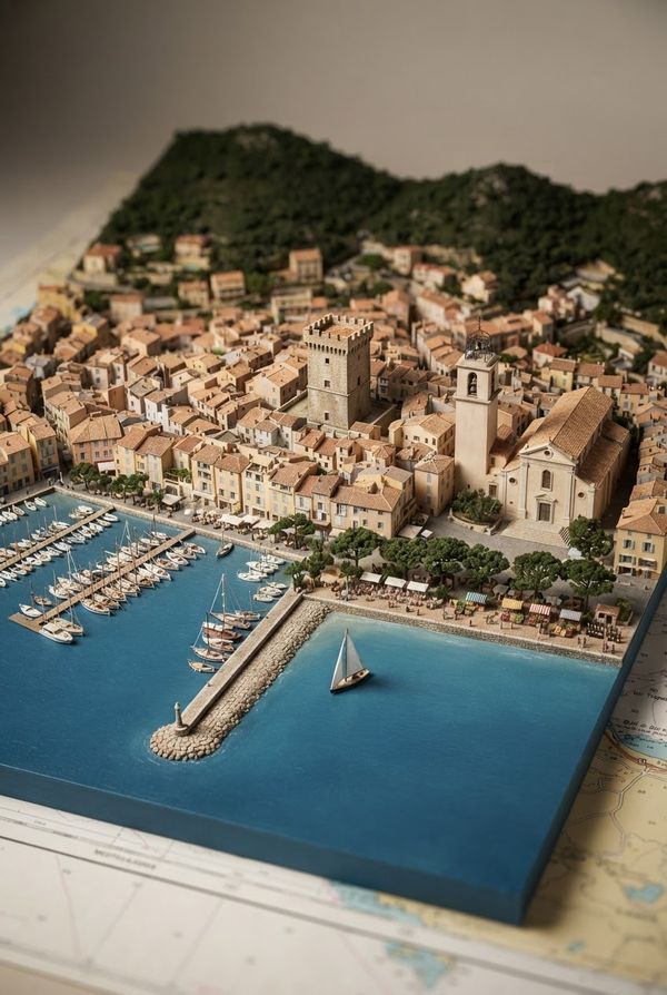 Diorama de Sainte-Maxime