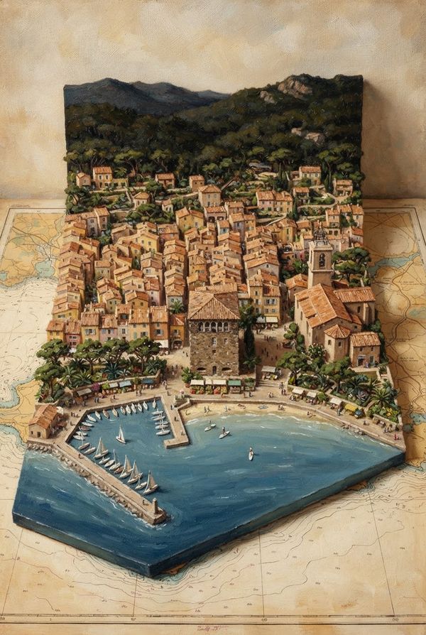 Diorama de Sainte-Maxime, PV-83-72