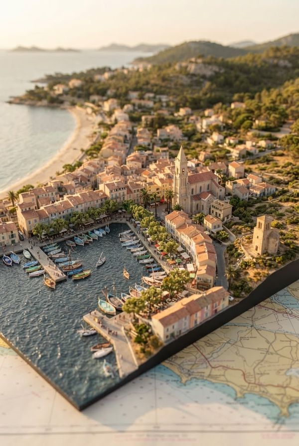 Diorama de Sanary-sur-Mer, PV-83-84