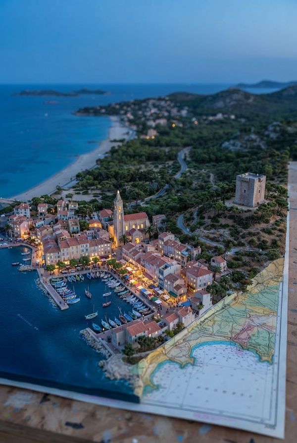 Diorama de Sanary-sur-Mer, PV-83-85